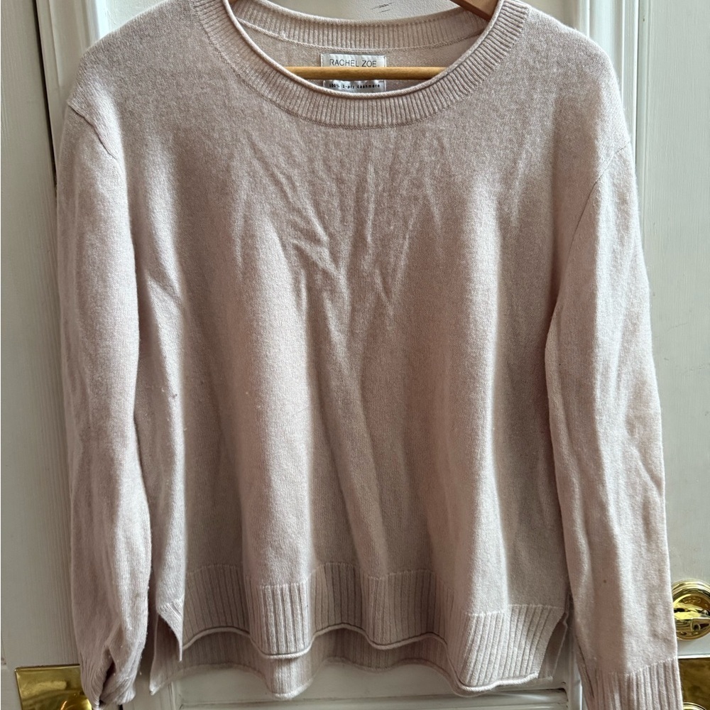 Rachel Zoe 100% 2-Ply Cashmere Sweater - Picture 2 of 7